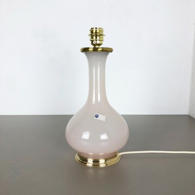 Mid-Century Italian Opaline Murano Glass Table Lamp from Cenedese Vetri-QZ-566231