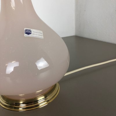 Mid-Century Italian Opaline Murano Glass Table Lamp from Cenedese Vetri-QZ-566231