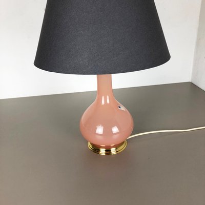 Mid-Century Italian Opaline Murano Glass Table Lamp from Cenedese Vetri-QZ-566230