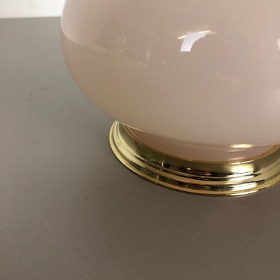 Mid-Century Italian Opaline Murano Glass Table Lamp from Cenedese Vetri-QZ-566231