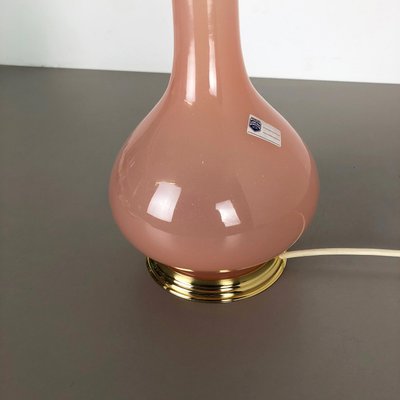 Mid-Century Italian Opaline Murano Glass Table Lamp from Cenedese Vetri-QZ-566230