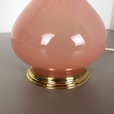 Mid-Century Italian Opaline Murano Glass Table Lamp from Cenedese Vetri-QZ-566230