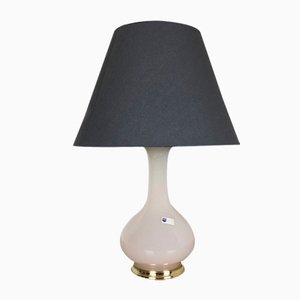 Mid-Century Italian Opaline Murano Glass Table Lamp from Cenedese Vetri-QZ-566231