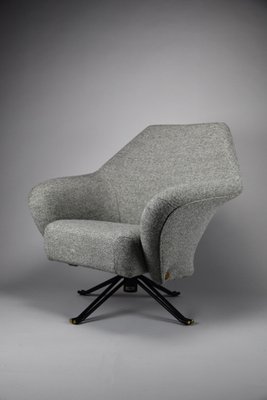 Mid-Century Italian P32 Lounge Chair by Osvaldo Borsani for Tecno, 1960-IEI-1749934