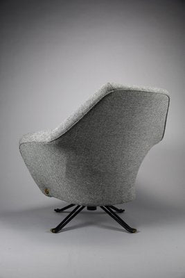 Mid-Century Italian P32 Lounge Chair by Osvaldo Borsani for Tecno, 1960-IEI-1749934