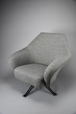 Mid-Century Italian P32 Lounge Chair by Osvaldo Borsani for Tecno, 1960-IEI-1749934