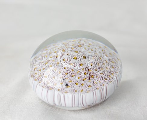 Mid-Century Italian Paperweights in Glass, 1960, Set of 3-RIU-1323203