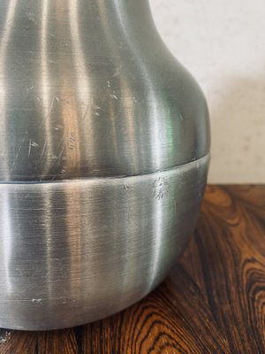 Mid-Century Italian Pear Ice Bucket in Aluminum-JO-1386384