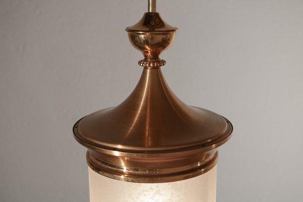 Mid-Century Italian Pendant Lamp Attributed to Oscar Torlasco, 1950s-MTX-1132636