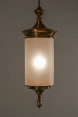 Mid-Century Italian Pendant Lamp Attributed to Oscar Torlasco, 1950s-MTX-1132636