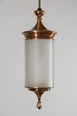 Mid-Century Italian Pendant Lamp Attributed to Oscar Torlasco, 1950s-MTX-1132636