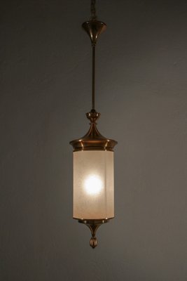 Mid-Century Italian Pendant Lamp Attributed to Oscar Torlasco, 1950s-MTX-1132636