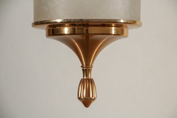 Mid-Century Italian Pendant Lamp Attributed to Oscar Torlasco, 1950s-MTX-1132636