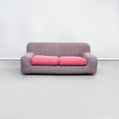 Mid-Century Italian Pink and Grey Giubba Sofa by Cuneo for Arflex, 1980s-GDD-1354955