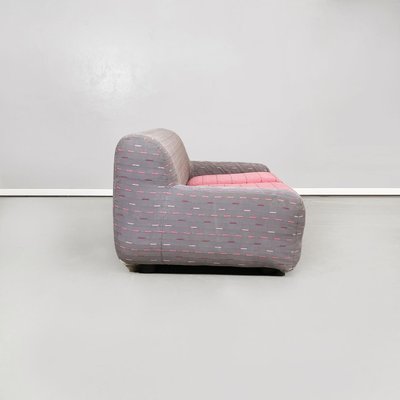 Mid-Century Italian Pink and Grey Giubba Sofa by Cuneo for Arflex, 1980s-GDD-1354955