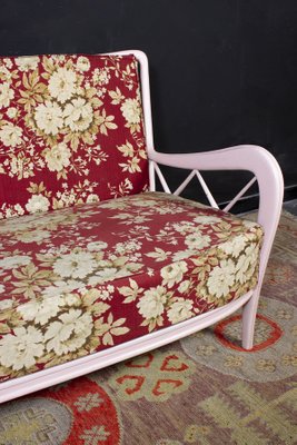 Mid-Century Italian Pink Armchairs in the Style of Paolo Buffa, 1950s-MBH-1031669