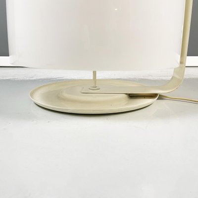 Mid-Century Italian Plastic Metal Table Lamp by Alvise Luigi for Massoni Guzzini, 1960s-GDD-1425975