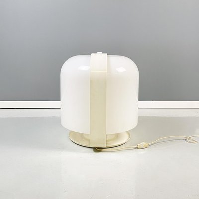 Mid-Century Italian Plastic Metal Table Lamp by Alvise Luigi for Massoni Guzzini, 1960s-GDD-1425975