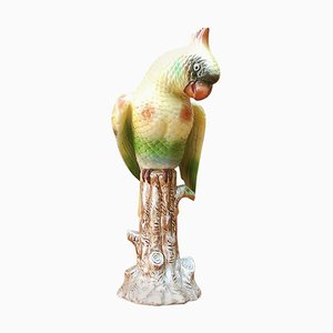 Mid-Century Italian Polychrome Ceramic Parrot, 1960s-GDD-1096639