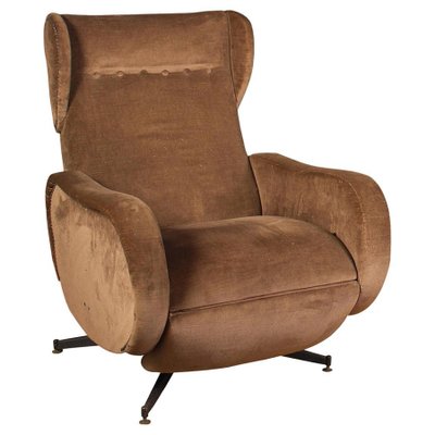 Mid-Century Italian Reclinable Lounge Chair, 1950-MBH-1032680