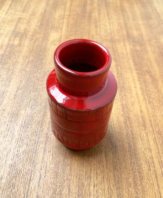 Mid-Century Italian Rimini Red Pottery Vase by Aldo Londi for Bitossi, 1960s-UAH-1317850