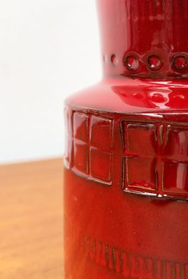 Mid-Century Italian Rimini Red Pottery Vase by Aldo Londi for Bitossi, 1960s-UAH-1317850