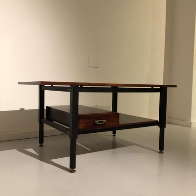 Mid-Century Italian Rosewood Coffee Table, 1960s-ZD-768710