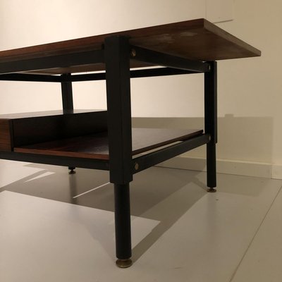 Mid-Century Italian Rosewood Coffee Table, 1960s-ZD-768710