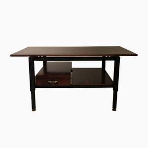 Mid-Century Italian Rosewood Coffee Table, 1960s-ZD-768710