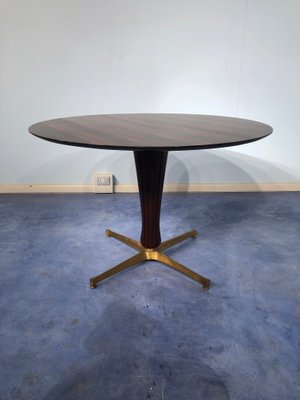 Mid-Century Italian Rosewood Dining Table Attributed to Paolo Buffa, 1950s-MTX-731230