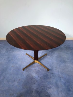 Mid-Century Italian Rosewood Dining Table Attributed to Paolo Buffa, 1950s-MTX-731230