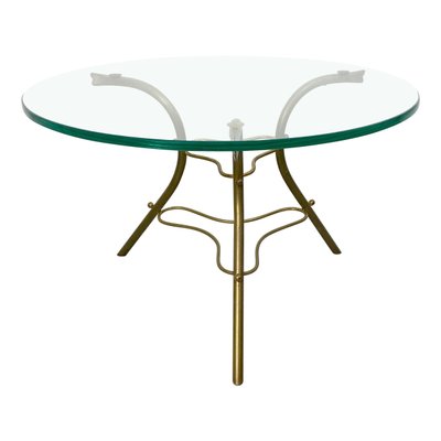 Mid-Century Italian Round Coffee Table, 1950s-GDD-1155474