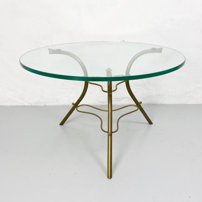 Mid-Century Italian Round Coffee Table, 1950s-GDD-1155474