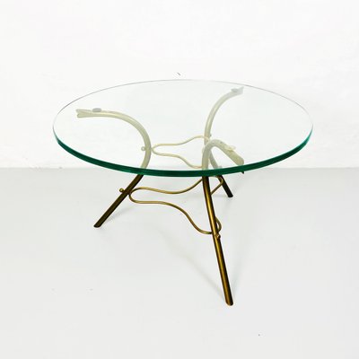 Mid-Century Italian Round Coffee Table, 1950s-GDD-1155474