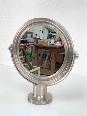 Mid-Century Italian Round Narciso Mirror by Sergio Mazza for Artemide, 1960s-JDR-1125956