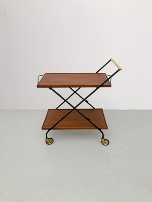 Mid-Century Italian Serving Bar Cart-YTI-1223656