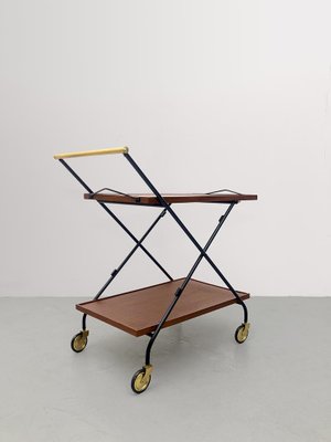 Mid-Century Italian Serving Bar Cart-YTI-1223656