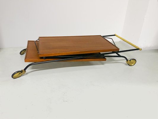 Mid-Century Italian Serving Bar Cart-YTI-1223656