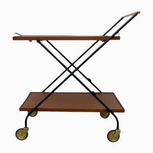 Mid-Century Italian Serving Bar Cart-YTI-1223656