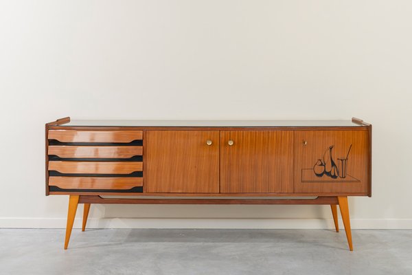 Mid-Century Italian Sideboard, 1950s-UJE-1804096