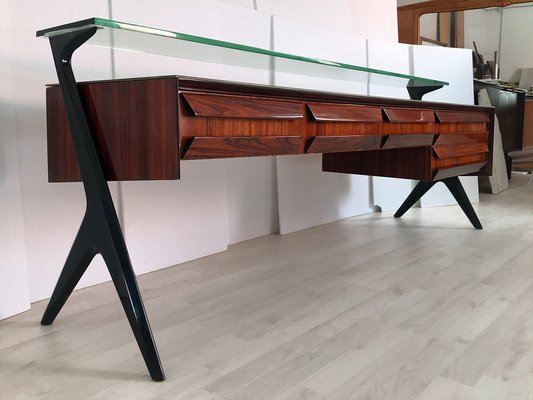 Mid-Century Italian Sideboard or Vanity Dresser by Vittorio & Plinio Dassi, 1950s-MTX-975784