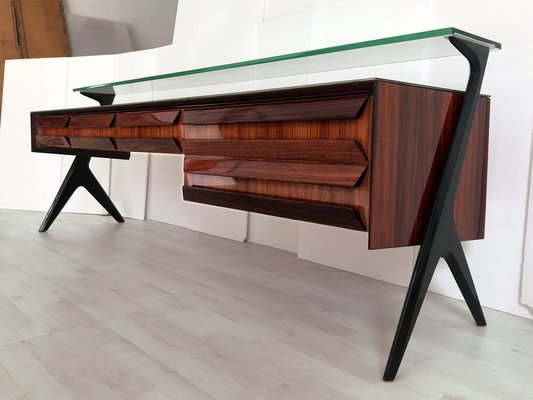 Mid-Century Italian Sideboard or Vanity Dresser by Vittorio & Plinio Dassi, 1950s-MTX-975784