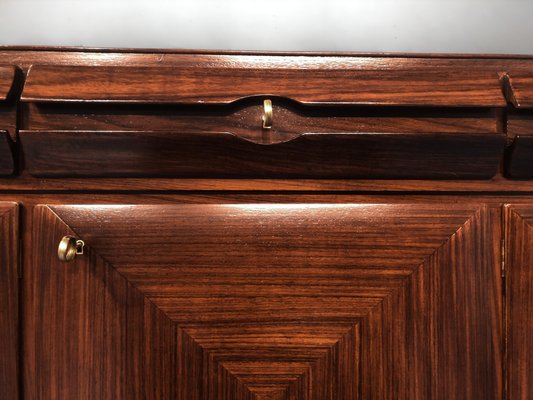 Mid-Century Italian Sideboard with Marble Handles by Vittorio Dassi for La Permanente Mobili Cantù, 1950s-MTX-1077485