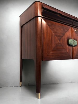 Mid-Century Italian Sideboard with Marble Handles by Vittorio Dassi for La Permanente Mobili Cantù, 1950s-MTX-1077485