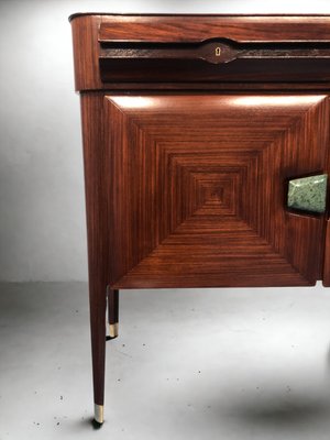 Mid-Century Italian Sideboard with Marble Handles by Vittorio Dassi for La Permanente Mobili Cantù, 1950s-MTX-1077485