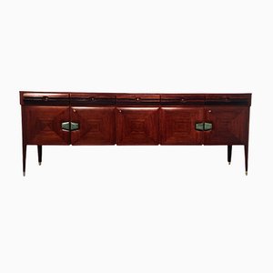 Mid-Century Italian Sideboard with Marble Handles by Vittorio Dassi for La Permanente Mobili Cantù, 1950s-MTX-1077485