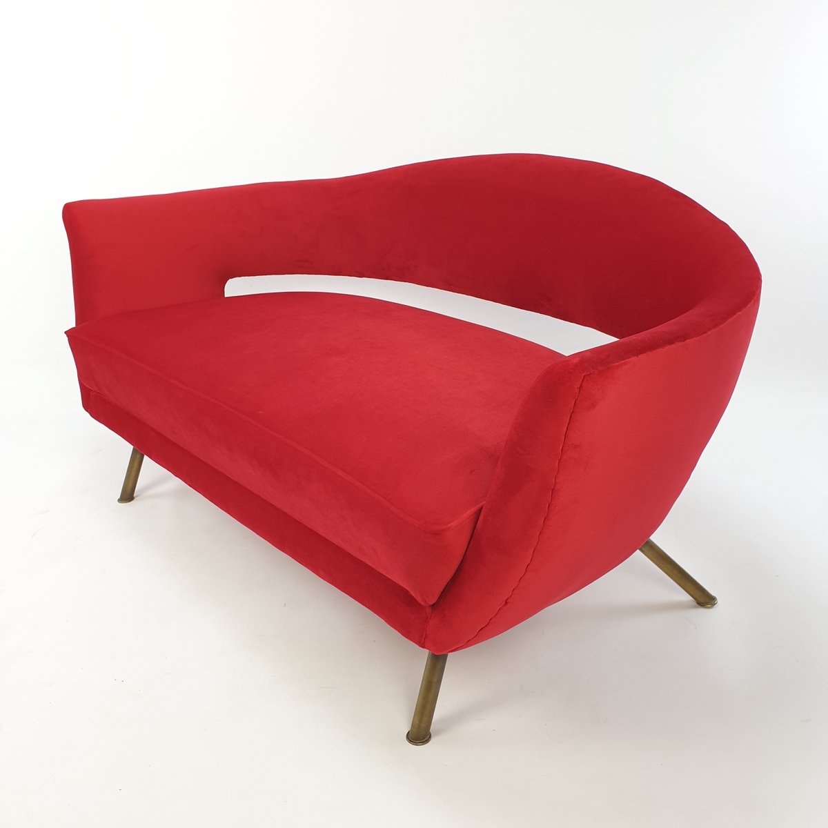 Mid-Century Italian Sofa by Lenzi Nello, 1954