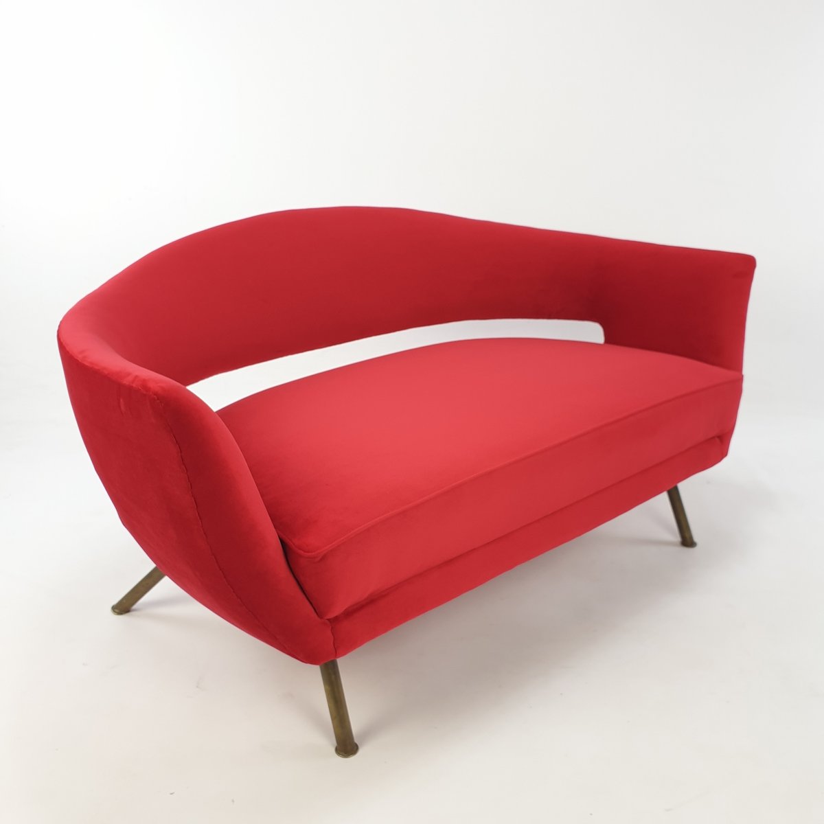 Mid-Century Italian Sofa by Lenzi Nello, 1954