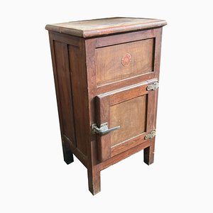 Mid-Century Italian Solid Wood Siberia Icebox-GGK-847096