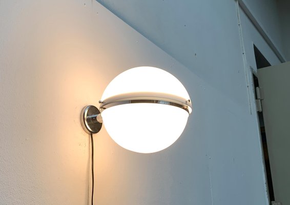 Mid-Century Italian Space Age Ball Wall Sconce from Guzzini-UAH-900242